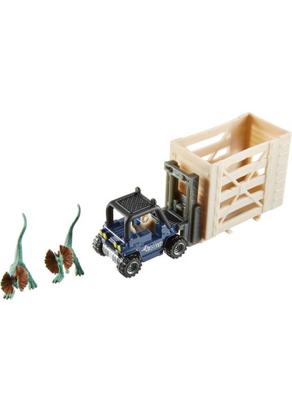 Jurassi̇c World Di̇no Transporter Arabaları Dilophosaurus Lifter JGM09 fiyatları