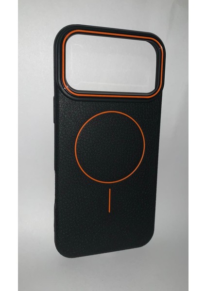 iPhone 17 Pro Max Magsafe Kılıf Wireless Kablosuz Şarj Destekli Silikon Darbe Emici + Ekran Koruyucu