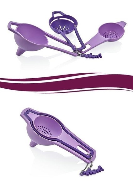 Dumles® Pratik Yumurta Süzgeci Mini Süzgeç Huni Seti Hepsi Bir Arada indirimleri