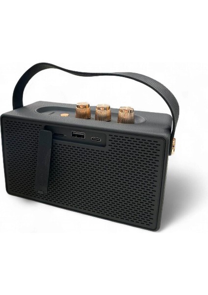 SP-431 Taşınabilir Şarjlı Bluetooth Hoparlör - Siyah indirimleri