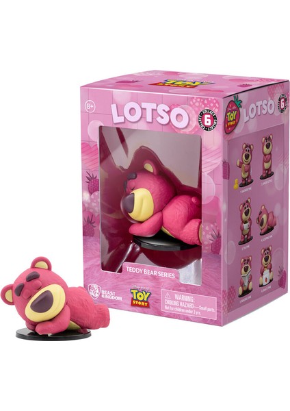 Disney Pixar Toy Story Lotso Teddy Bear Figür 8 cm Sleeping Time
