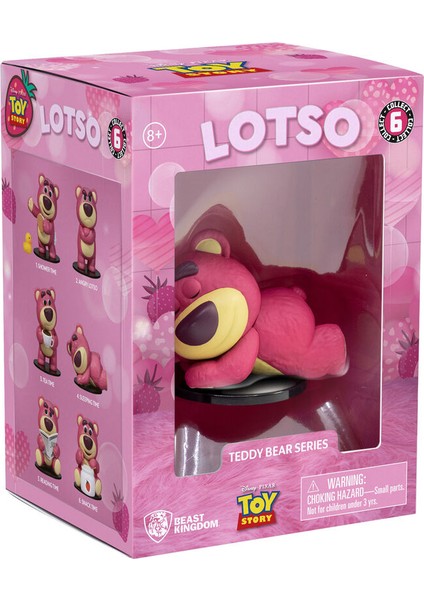 Disney Pixar Toy Story Lotso Teddy Bear Figür 8 cm Sleeping Time fırsatları