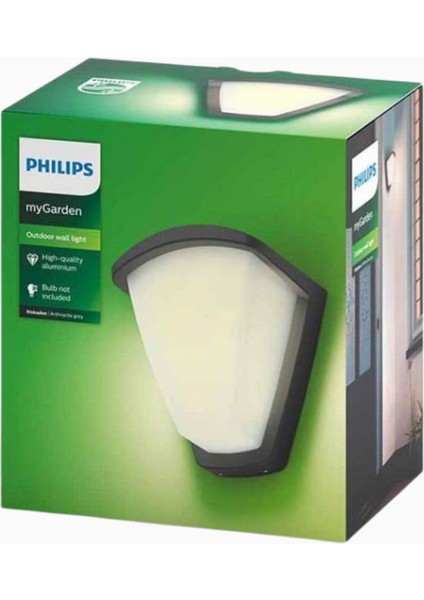 Kiskadee Antrasit Duvar Aydınlatması