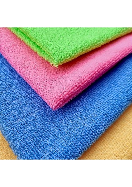 Temizlik Bezi 4'lü Paket - 40X40 Cm, Yüksek Emici, Tüy ve Hav Bırakmaz, Çabuk Kuruyan, Çok Amaçlı Kullanım Için, Mutfak, Banyo, Araç ve Genel Temizlik Için Uygun, Yıkanabilir fiyatları