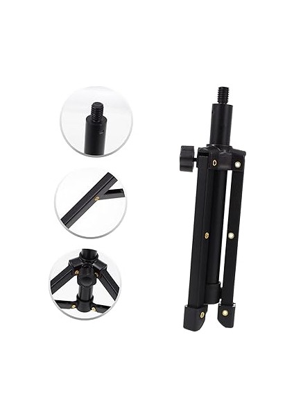 Taşınabilir Mikrofon - Kompakt Masa Mikrofonu Tripod Standı Saklaması ve Taşıması Kolay Çevrimiçi Sohbet Için Ideal modelleri