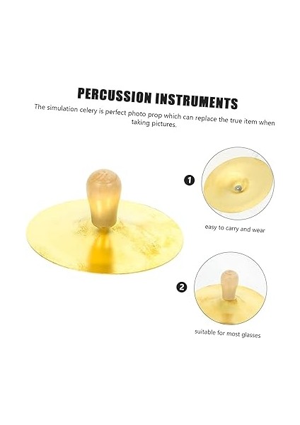 2 Katı Bakır Parmak Zilleri Sahne Performansı Erkek ve Kız Müzik Enstrümanı indirimleri