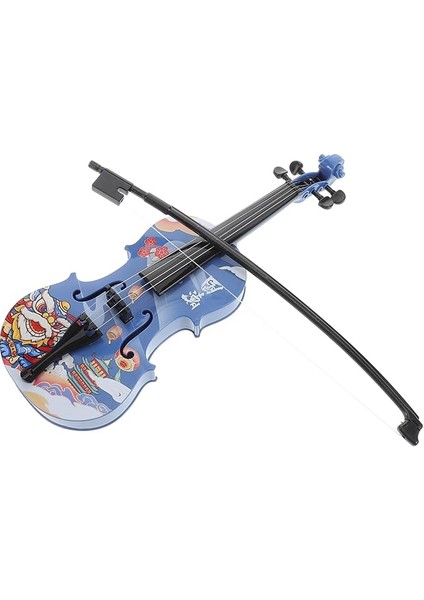 Ayarlanabilir Dizeleri ve Yaylı Çocuk Oyuncak Keman Plastik Keman Keman Oyuncak Çocuk Ukulele Oyuncak Klasik Müzik Öğrenmek Için Gerçekçi Görünümlü Enstrüman