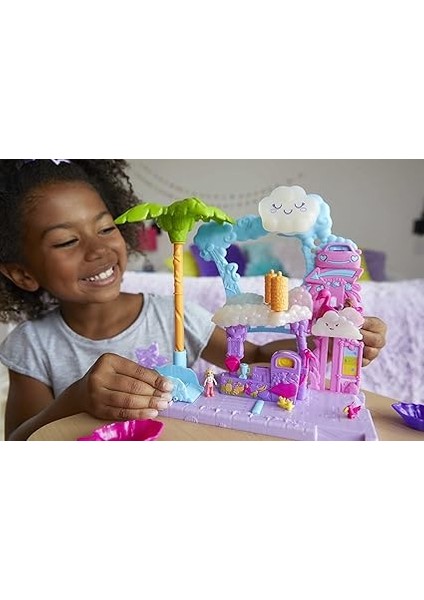 Pocket-Polly Pocket Flamingo Araba Su Eğlencesi fiyatları