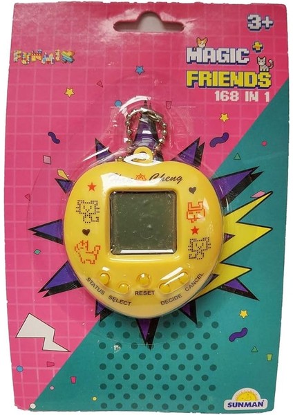 Toys Nostaljik Oyuncak Sanal Bebek (Sarı)