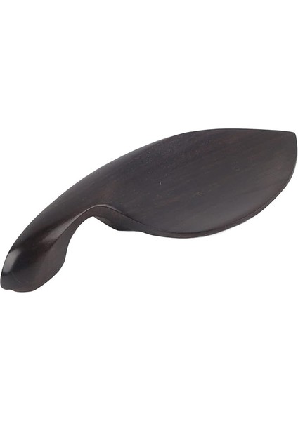 Çene Istirahati Abanoz Ahşap Keman Çene Dinlenme, Standart Braket 4/4 Boyutu Keman, Kaliteli Ahşap Çene Dinlenme Uyum Müzik Enstrüman Için