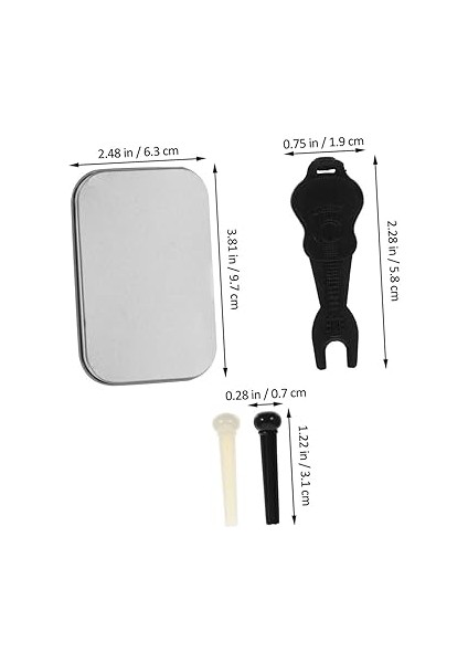 48 Adet Gitar Köprü Pimi Seti Dayanıklı Pimi Değiştirme Parçaları ile Stabil Akort Sağlayan Gitar Aksesuarları fiyatları