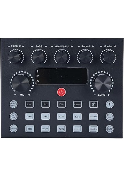 Ses Kartı Audio Mixer, Pc Oyunları Için Dj Mixer Efektleri ile 16 Ses Efektleri Podcast Ses Arayüzü, Canlı Akış fiyatları