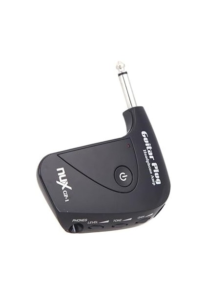 Elektro Gitar Fişi Mini Kulaklık Amfisi Dahili Distorsiyon Etkisi Kompakt Taşınabilir modelleri