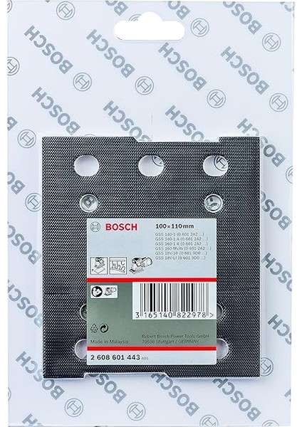 Pro Için Schleifplatte Yörüngeli Zımpara Bosch (Velcro, 110 x 100 Mm) fiyatları