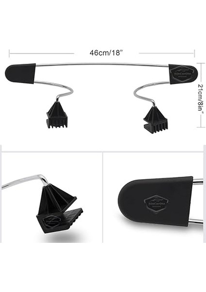 Aksesuar Oto Koltuk Arkası Elbise Askılığı Ceket Askısı Krom Metal Araç Içi Askılık Kaydırmaz Yüzeyli Kıyafet Askısı indirimleri