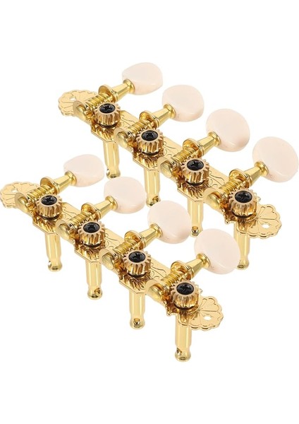 1 Takım Mandolin Tunerleri Gitar Mandalı Ayar Tuşları Gitar Mandal Aracı Evrensel Gitar Akort Mandalı Akustik Gitar Aksesuarları Gitar Akort Aksesuarı Saate Yapış Metal Golden