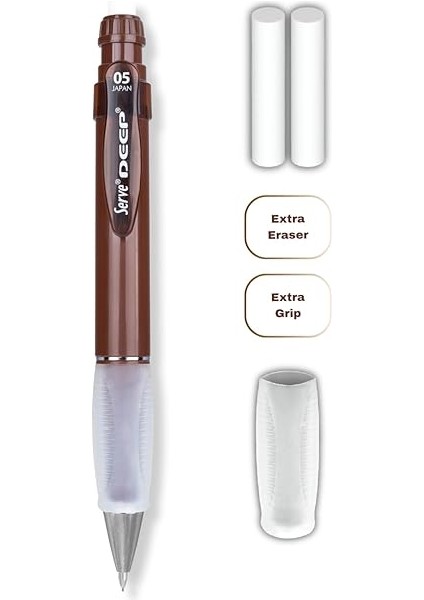 Deep Klm & Grıp & Sılgı Yedeklı Set 05MM Kahverengı fiyatları