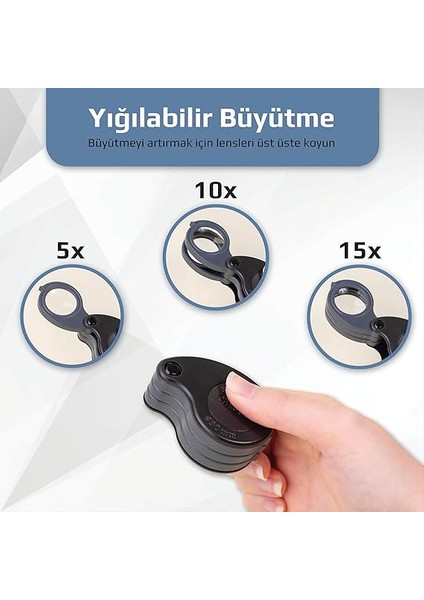 Tv-15 Triview Katlanır (5 X/10 X/15 x Büyütme) fiyatları