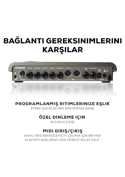 Sr-18, Stüdyo Kalitesinde Bağımsız Davul Makinesi, Yerleşik Ses Kütüphanesi, Performansa Dayalı Giriş/çıkış ve Dahili Efektler/ışlemciler indirimleri