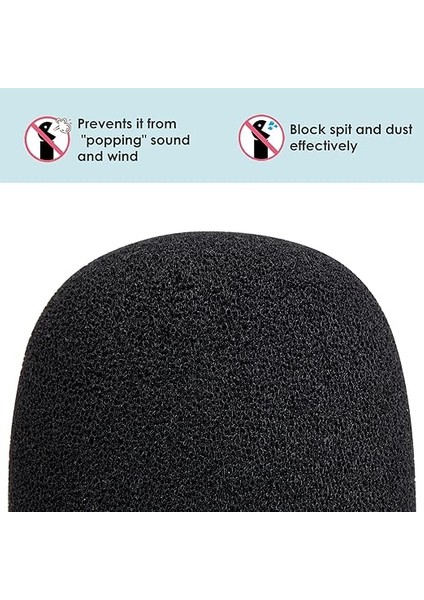 Podmic Pop Filtre - Mikrofon Rüzgar Koruması Köpüğü, Rode Podmic Podcasting Mikrofonu, Engellemek Için indirimleri