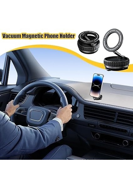Kablosuz Araç Içi Cep Telefonu Tutucu Araç Içi Montaj Süper Güçlü Vakumlu Manyetik Telefon Tutucu K11 fırsatları