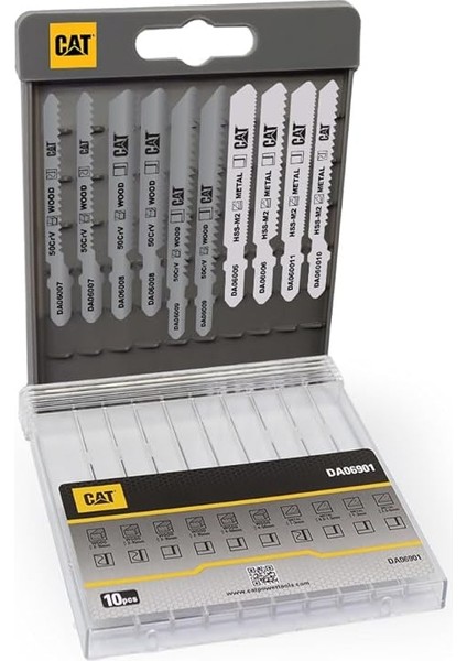 DA06901 Profesyonel Metal/ahşap Hassas/kaba Kesim Dekupaj Testere Ucu 10 Parça fiyatları