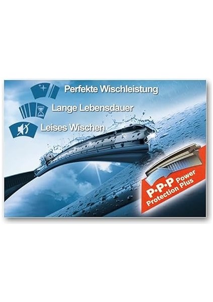 Scheibenwischer Aerotwin A863S, Länge: 650MM/450MM – Set Für Frontscheibe indirimleri