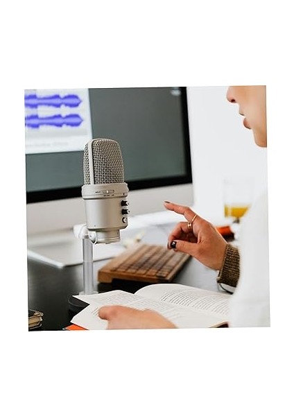 1 Takım Mikrofon Aksesuarı Mikrofon Kolu Standı Uzatma Tüpü Kol Standı Için Uzatma Çubuğu Bom Kolu Mikrofon Standı Uzatması Stand Uzatıcılar Silver Alüminyum Alaşım indirimleri