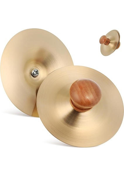 Küçük El Zilleri Için Uygun Rahat Tutma ile Kullanışlı Percussion Müzik Aleti Erkek Kız Için Eğlence Aracı Boyutunda Zil