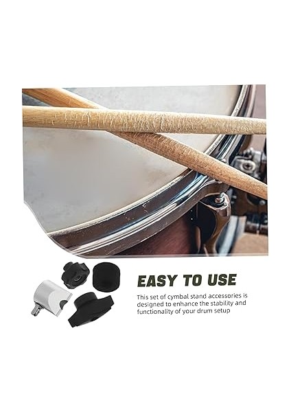 4 Adet Cymbal Stand Somunları ve Hızlı Salınım Tasarımı ile Kolay Kurulum Için Uygun Farklı Renk Seçenekleri ile Davul Kiti Parçaları modelleri