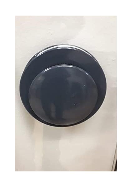 Isıcam Çift Cam Doğal Gaz Menfezi Açılır Kapanır Soğuk,ses,rüzgar Girmez.alüminyum Özel Sıvama Delik Çapı 160 mm (Antrasit Gri Renk) fiyatları