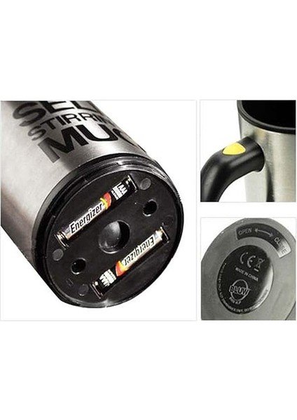 Kendini Karıştıran Bardak Termos Kupa Çay Kahve Bardağı Mikser Karıştırıcı Pratik Termos Kupa fiyatları