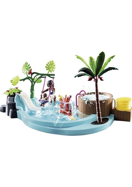 Family Fun 70611 Jakuzi ile Çocuk Havuzu, Su ile Oynamak Için, Itibaren 4 Yıl