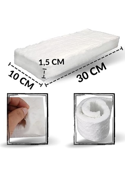 And Gio Seramik Yün Biyoetanol Şömine Için 2 Adet Seramik Sünger Seti Seramik Yün Seramik Sünger fırsatları