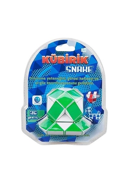 S00001623 Kübirik Snake Zeka Küpü, Çok Renkli fırsatları