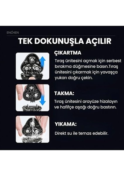 Blackstone-C Siyah Çift Yönlü Kavisli Bıçaklı Şarjlı Tıraş Makinesi modelleri