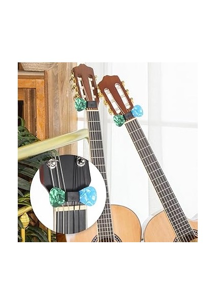 Paket Çekme Tutucu, Gitar, Kauçuk Gitar Mesnetli Çekme Tutucu, Akustik Gitar, Bas, Ukulele Için Uygun Seçimler Yerleştirme indirimleri