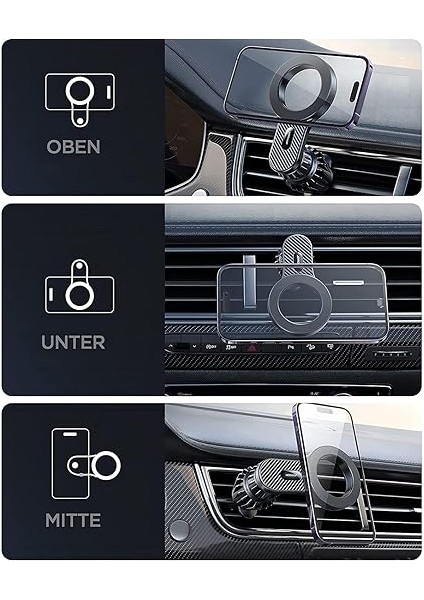 Room 2023 Telefon Tutucu Araba, [asla Engellemeden Zevk] Manyetik Telefon Araba Montajı, [askeri 20XN55 Mıknatıs] Iphone Için Hava Havalandırma Araba Telefon Tutucuları 15/14/13/12 fiyatları