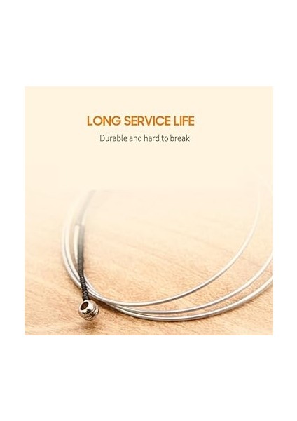 4 Adet Keman Telleri 3/4-4/4 Kemanlar Için Magnezyum Alüminyum Sargı Üniversal Tam Set (Gdae) Keman Telleri fırsatları