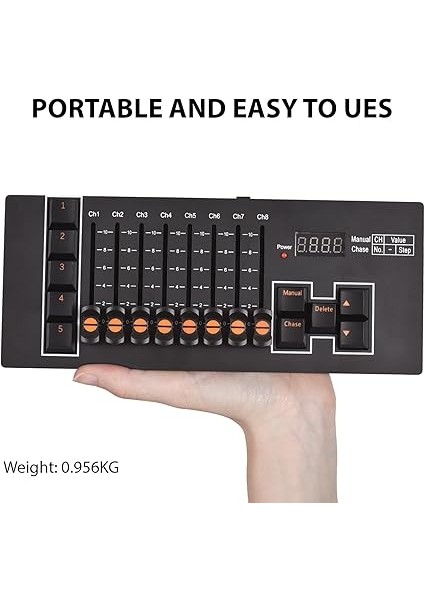 Dmx Denetleyici Dmx 512 40 Kanal Sahne Dj Işık Denetleyicisi, Dj Işıkları Için Parti Işığı Gösterileri Disko Pub Işığı Denetleyicisi Kapatma Belleği ile Konsol Paneli Tip-C Dmx Işık Denetleyic fiyatları