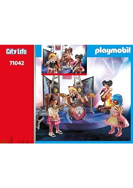 71042 Müzik Grubu Promosyon Paketi, Playmobil Müzik, Rol Yapma, Grup Pratiği, Genç Kız Grubu, Genç Erkek Grubu, Gösteri Zamanı, Oyuncaklar, Figürler, 4 Yaş ve Üzeri Için Uygun Oyun Setleri modelleri