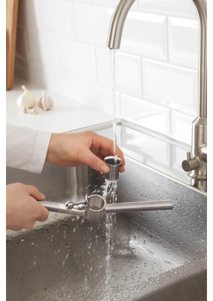 Hazneli Paslanmaz Metal Sarımsak ve Zencefil Ezici Doğrayıcı fırsatları