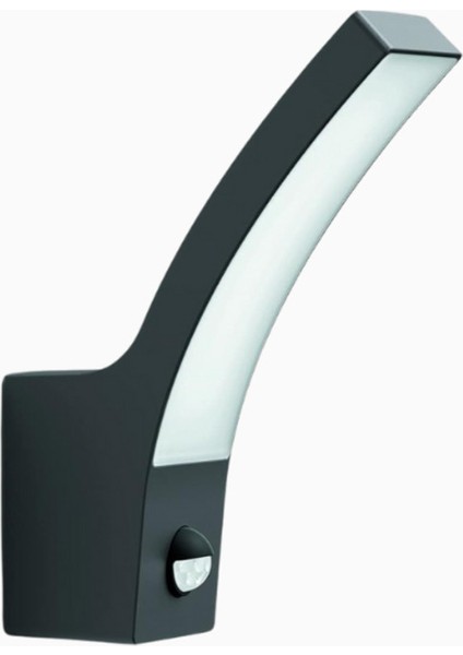 Splay LED Sensörlü Dış Duvar Lambası 12W 4000K Antrasit modelleri