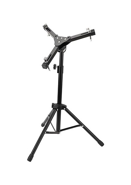 Katlanabilir Davul Standı, Ayarlanabilir Trampet Tripodu, Alüminyum Alaşımlı Malzeme ve Yeni Başlayanlar, 11 "ve 12" Davullar Için Uygun modelleri