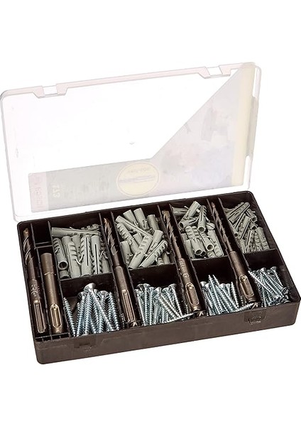 Professional Accessories Matkap Uçlu Sabitleme Aksesuar Seti, Yeşil, 173 Adet modelleri