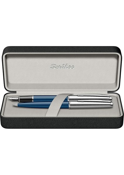 Metropolis 78 Dolma Kalemtükenmez Kalem Takım Lacivert