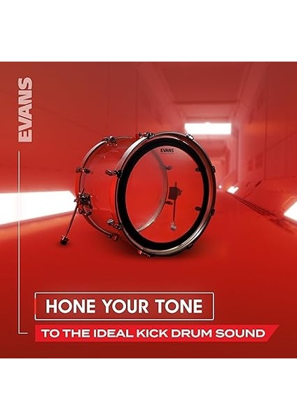 BD22EMADONX Bassdrumfell Onyx Mattschwarz 55,8 cm (22 Zoll) modelleri