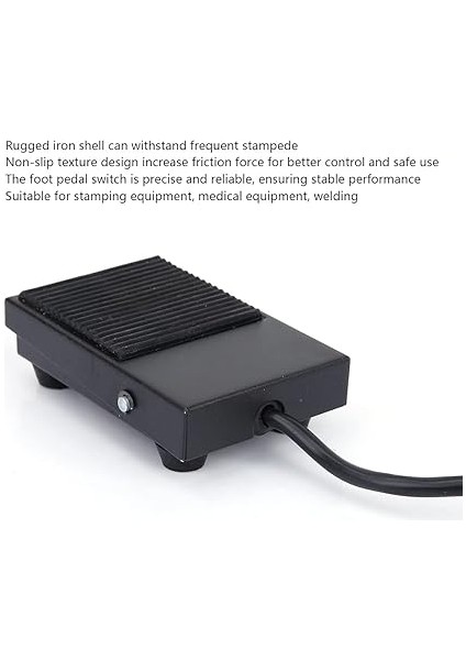 Kabuk Ayağı Kontrol Pedalı Anahtarı Small, 2 Metre Kablo 220V Tıbbi Kaynağın Damgası Için modelleri
