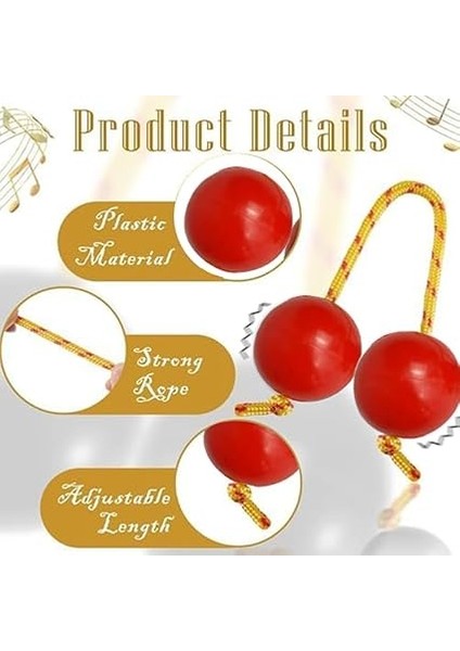 2 Çift Ritmik Top Seti Kiti Aslatua Çalkalayıcı Çıngırak Seti Çocuklar Yetişkinler Düğünler Partiler Için Müzik Sınıfı Sarı fırsatları