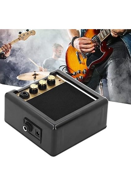 Bas Amplifikatörü, Gitar Amplifikatörü, Müzik Tutkunları Için Yüksek Performanslı Kompakt Başlangıç Seviyesinde Müzik Alıştırması Yapan Çocuklar Için fırsatları
